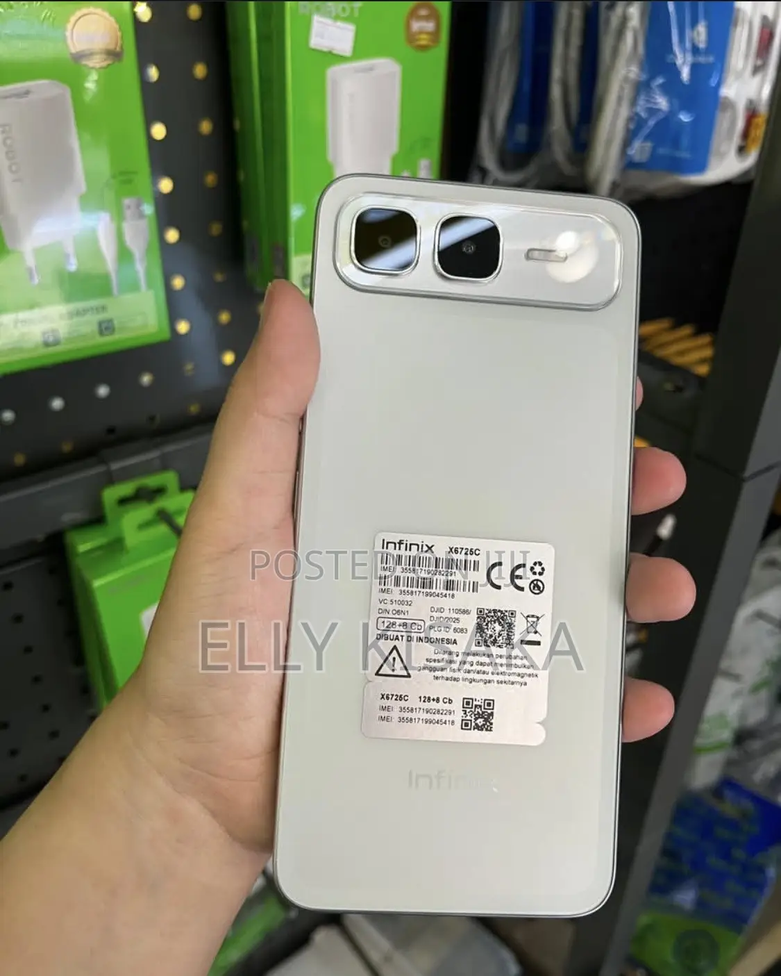 New Infinix Smart 10 Plus 128 GB Silver