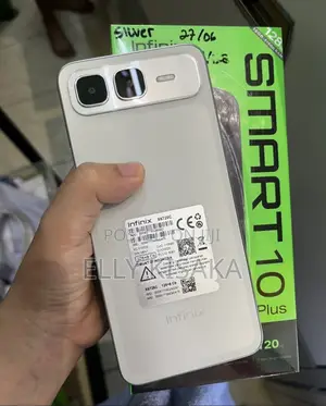 New Infinix Smart 10 Plus 128 GB Silver