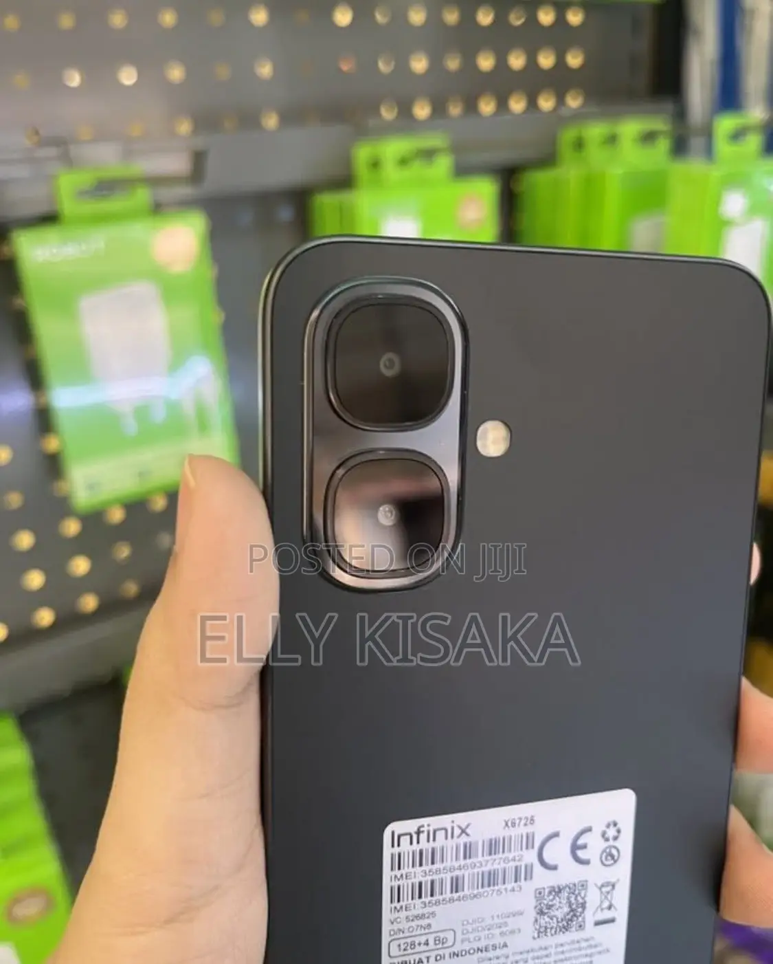 New Infinix Smart 10 128 GB Black