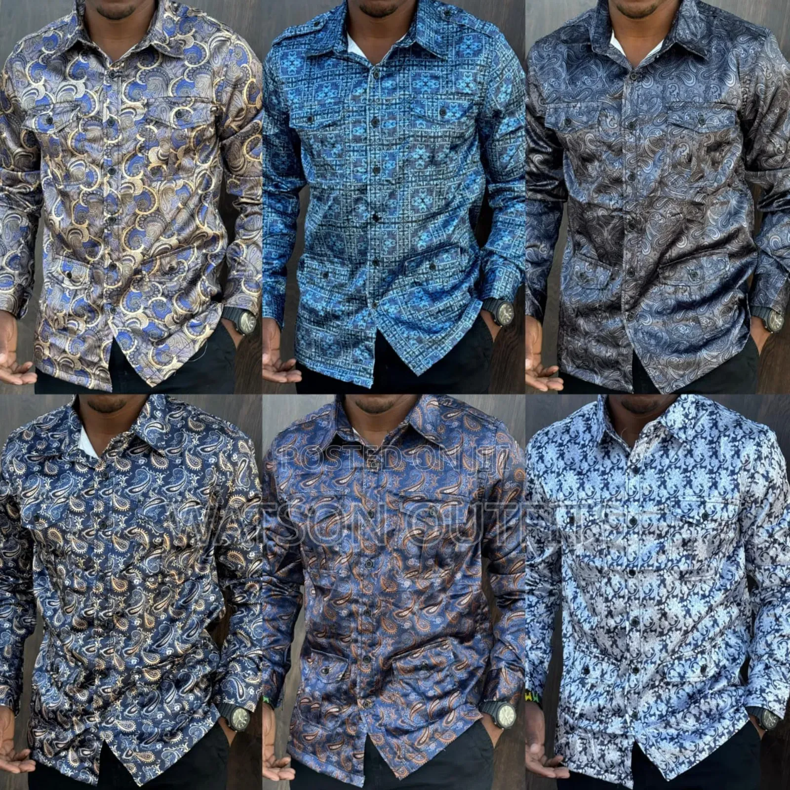 Men's Shirts or Shati Za Kiume Totally Nice Looking