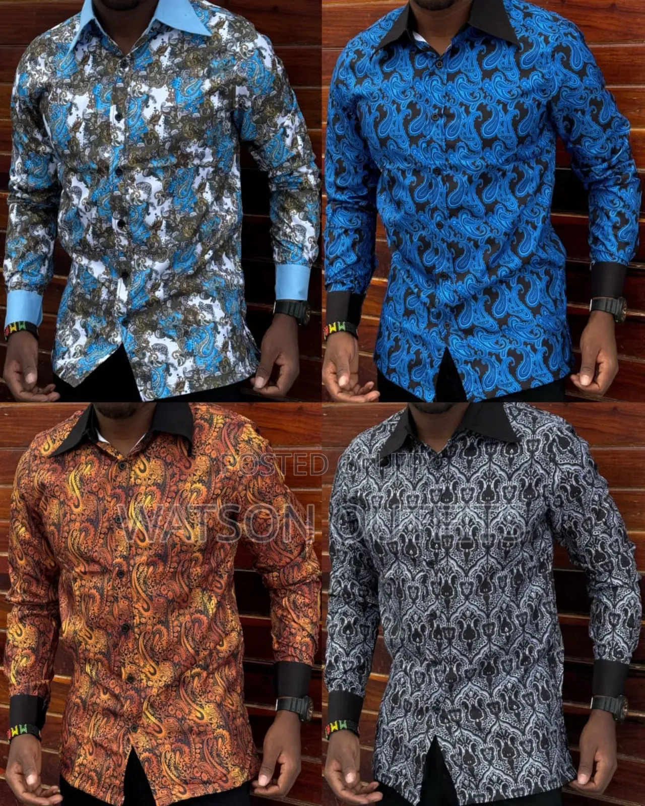 Men's Shirts or Shati Za Kiume Totally Nice Looking