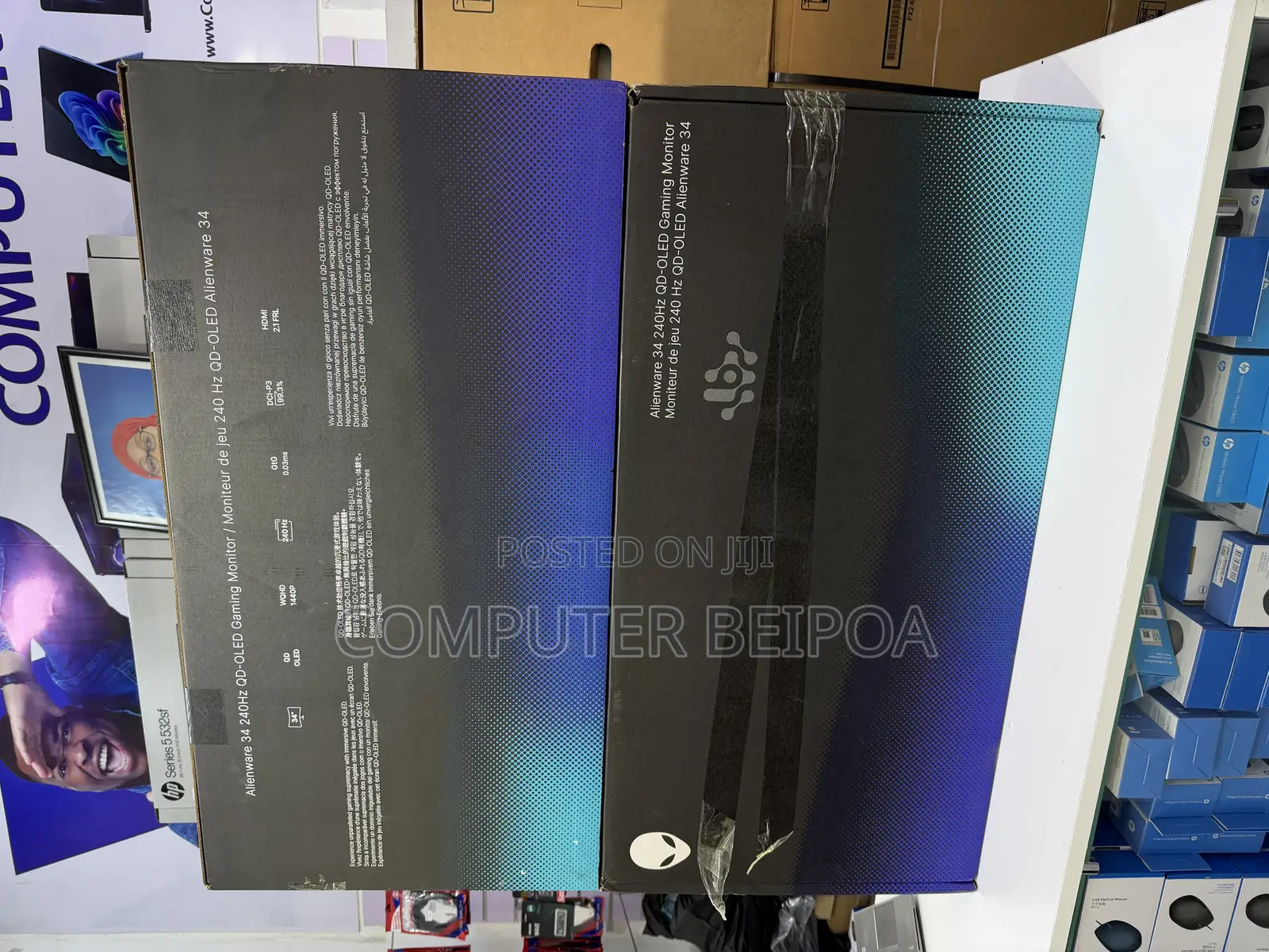 Dell Alienware Aw3425dw – 34” Curved Qd-Oled Gaming Monitor