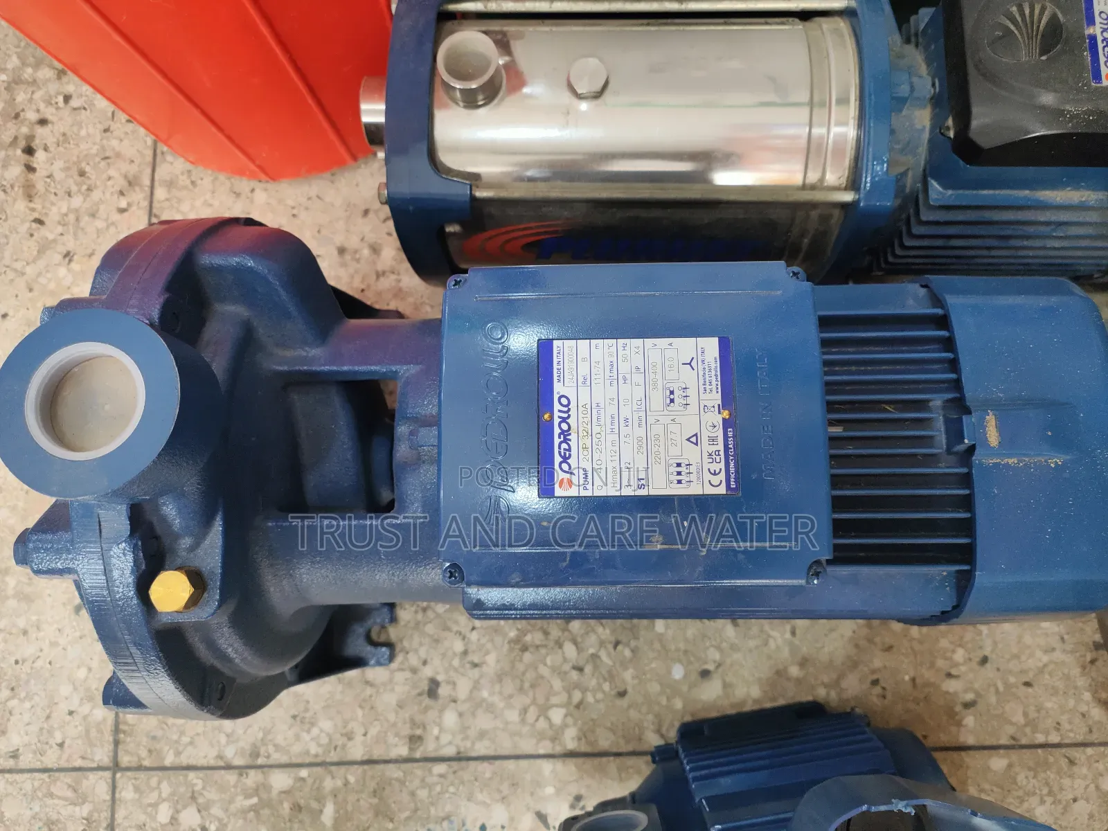 Pedrollo Surface Pump 10hp No.1