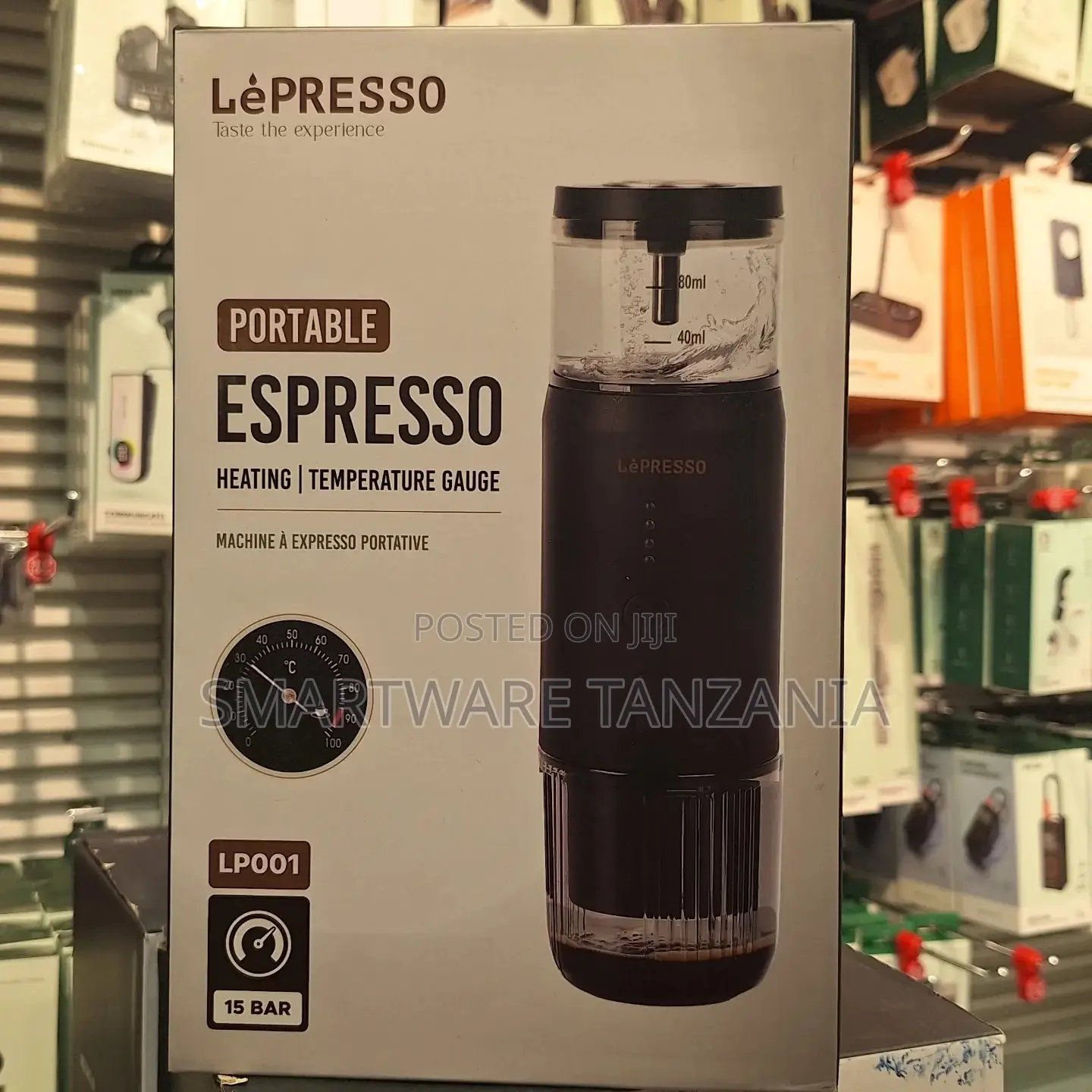 Lepresso Momento Portable Espresso Coffee Machine Espresso on the Go
