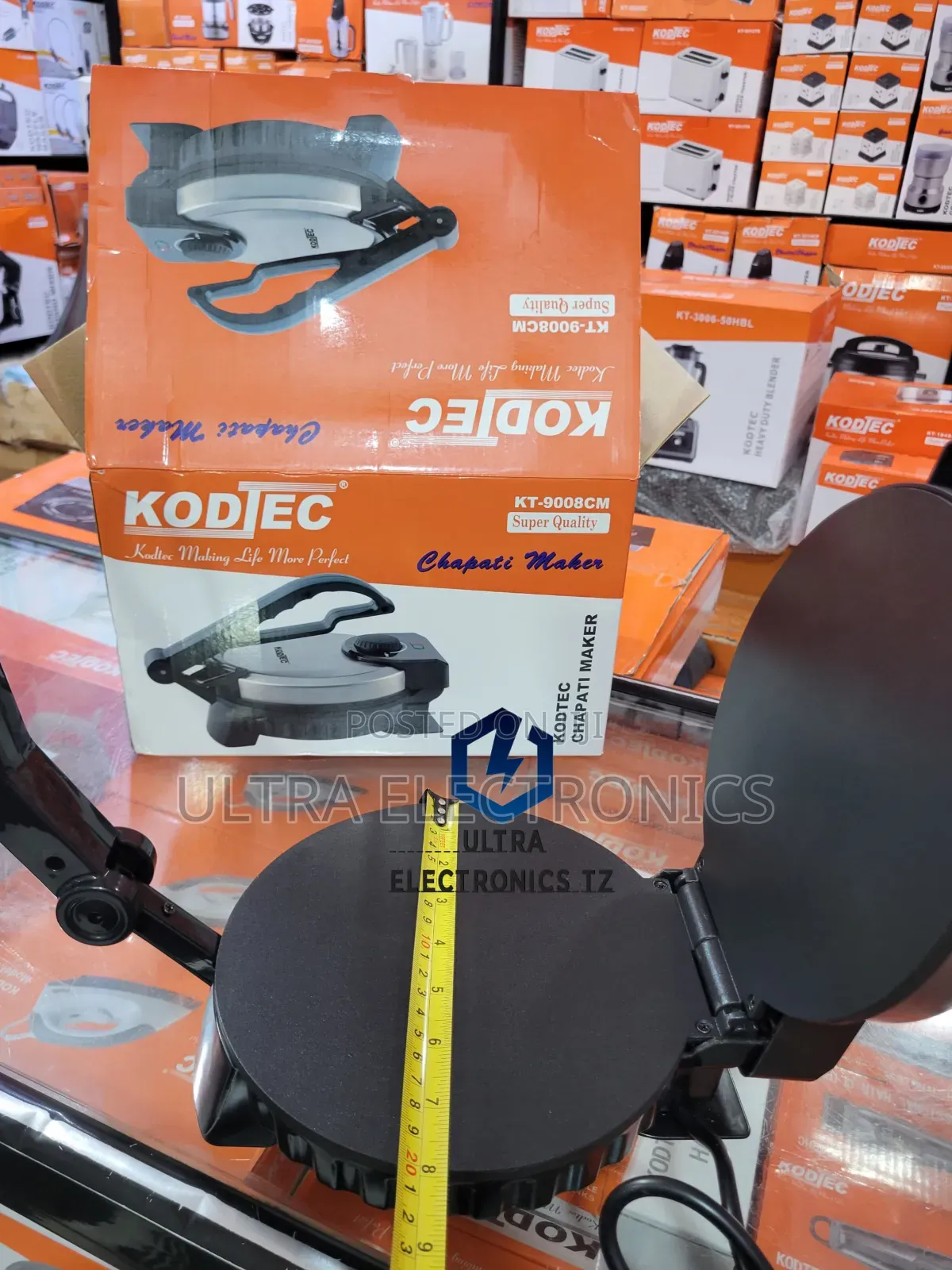 Kodtec Chapati Maker / Roti Maker 8 Inch Non Stick Coating