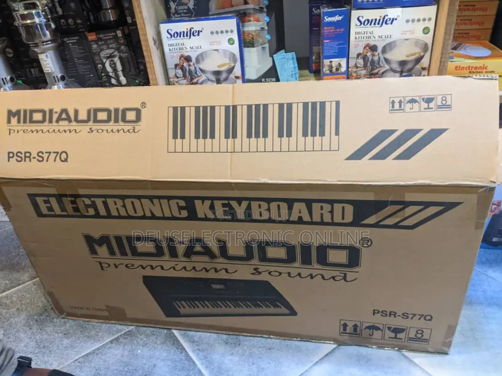 Electric Keyboard Midiaudii PSR S77q