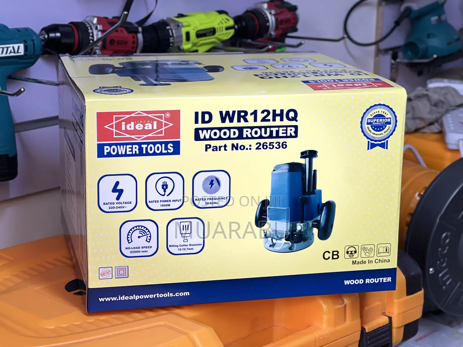 Ideal Wood Router 1850w