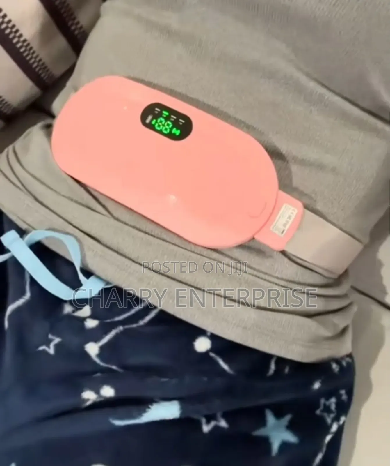 Menstrual Heating Pad Belt Massager Kifa Cha Joto Kwa Maumivu Ya Hedhi