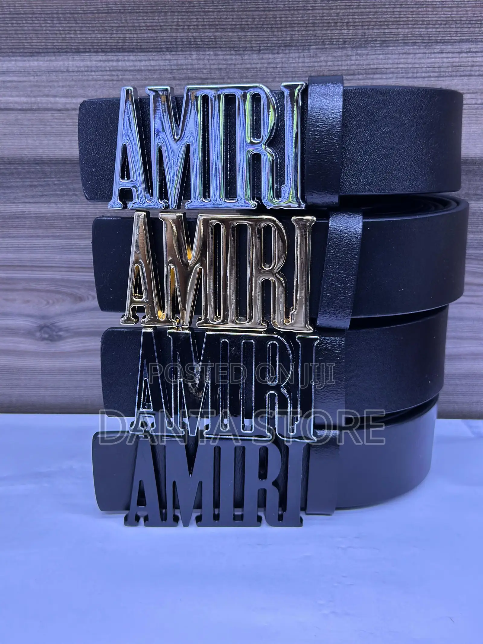 Amiri Buckle Belts