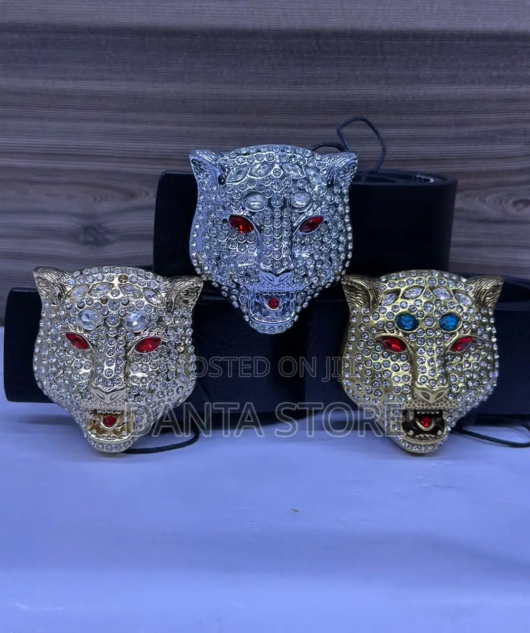 Gucci Tiger Head Ice Belts