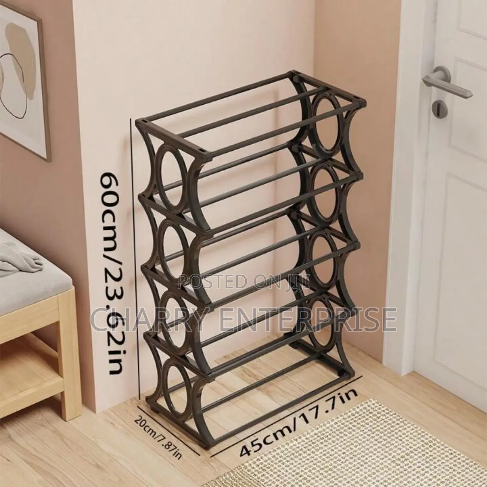 Portable Shoe Rack Good Appearance and It Saves Space