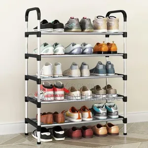 Free Standing Storage Layered Shoe Rack Organizer or Shoe Cabinet