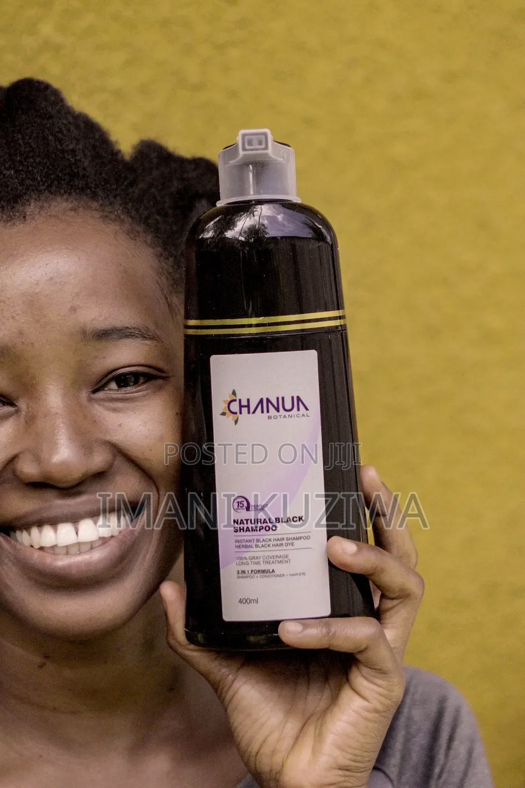 Natural Black Dye Shampoo