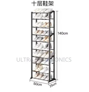 Multi Layered Amazing Shoe Rack for Easy Shoes Assembling 10 Layers