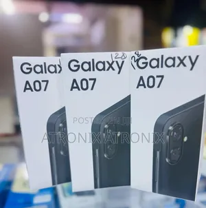 New Samsung Galaxy A07 4G 64 GB Black