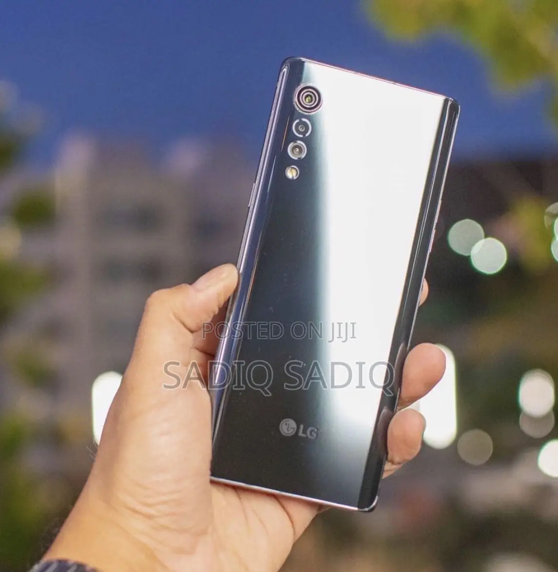 New LG Velvet 128 GB Silver