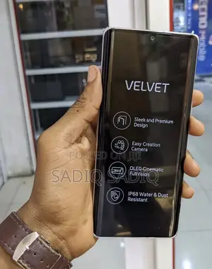 New LG Velvet 128 GB Silver