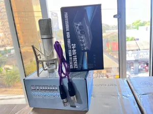 Studio Mic Condesor + Sound Card