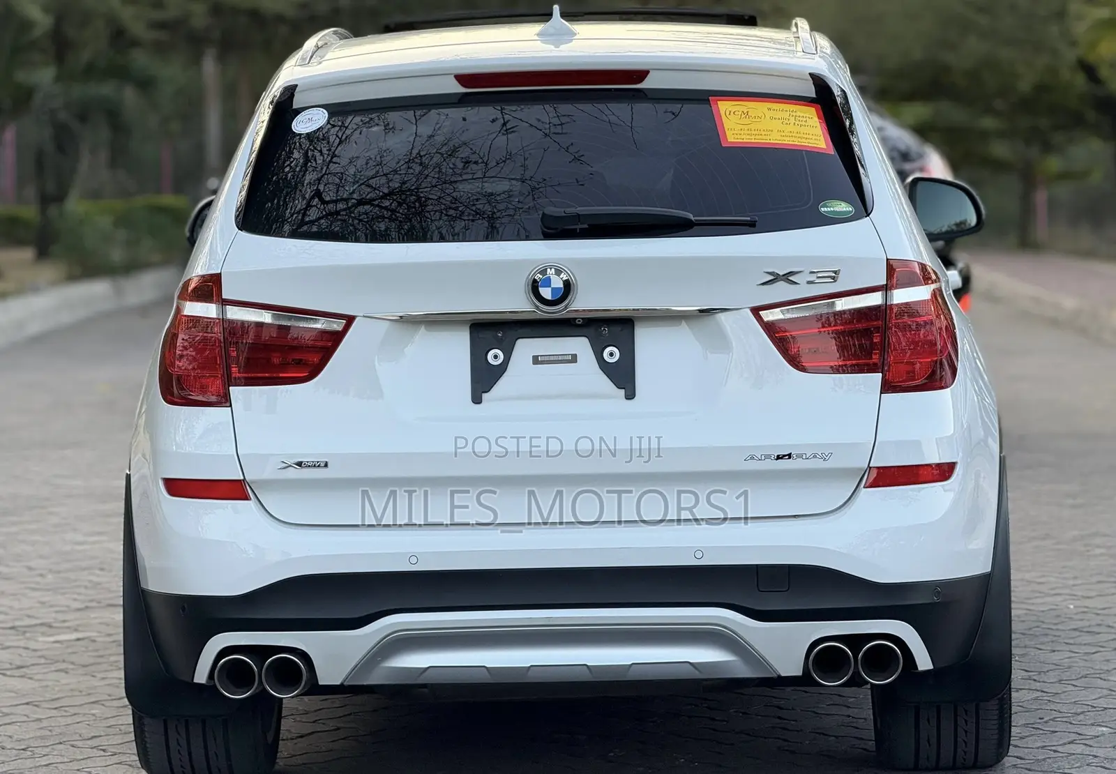 BMW X3 2015 White