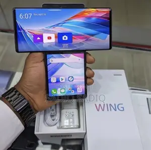 New LG Wing 5G 256 GB Black