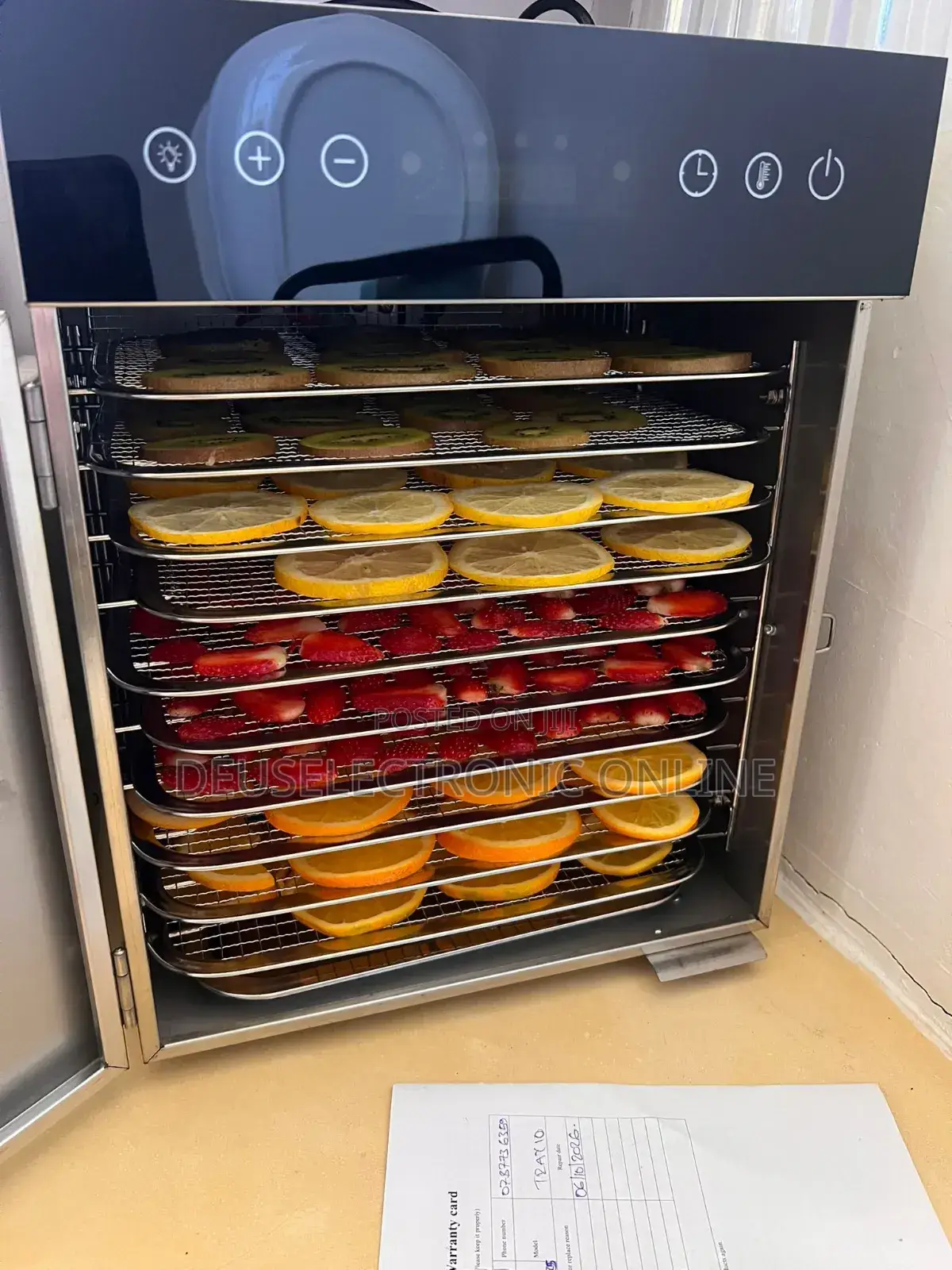 Electric Food Dehydrater Tray 10