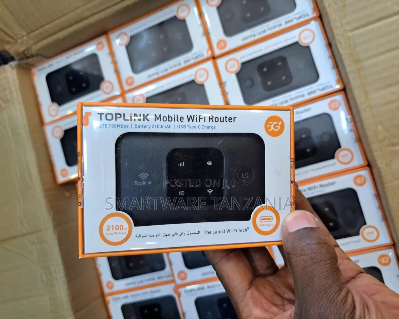 Portable Lte 150mbps Wifi Hotspot With 2100mah Battery