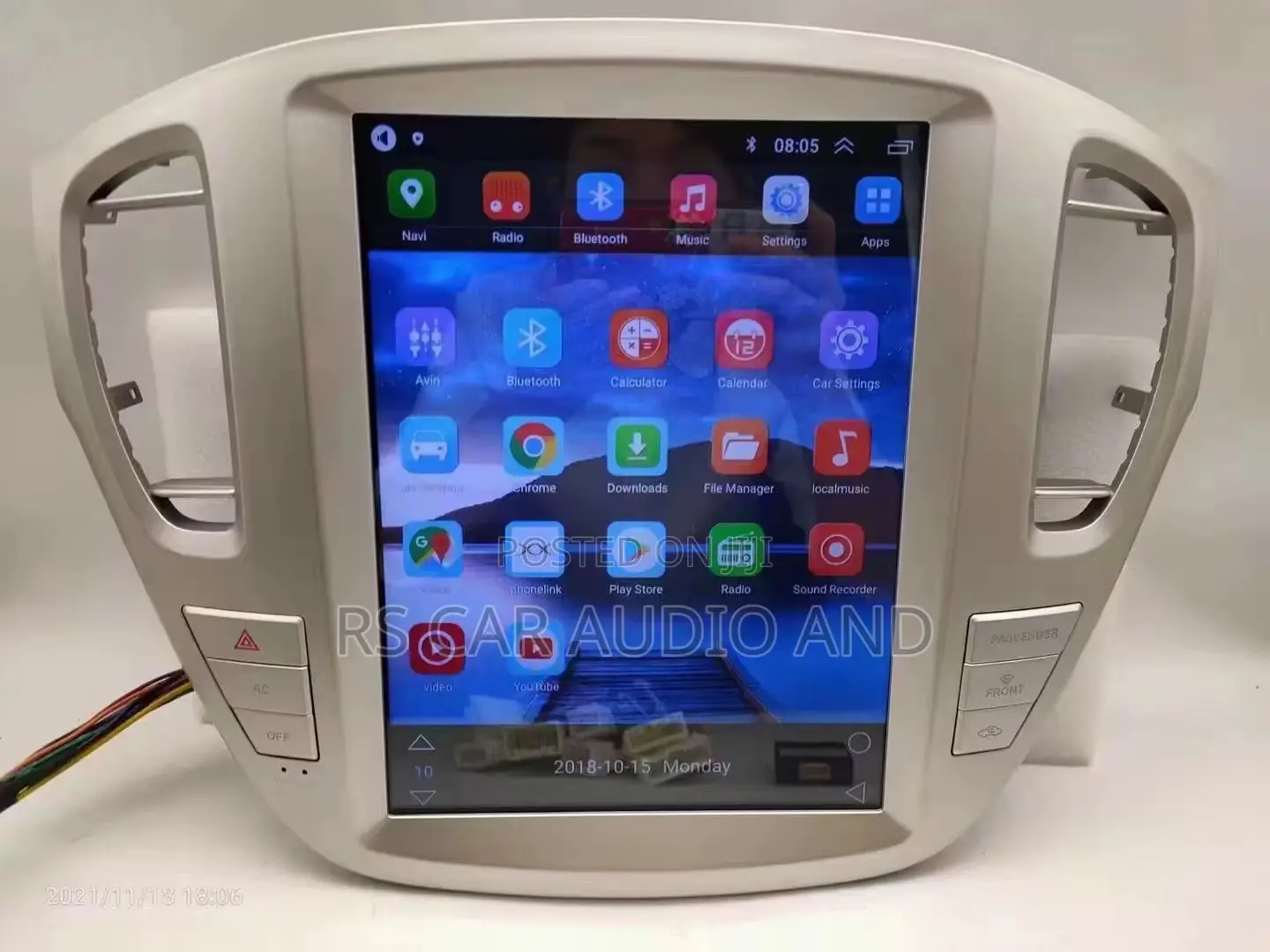 Toyota Kluger Android Radio