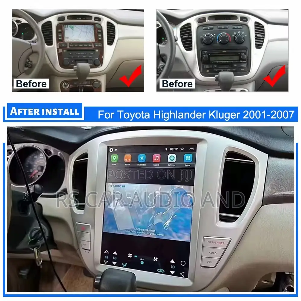 Toyota Kluger Android Radio