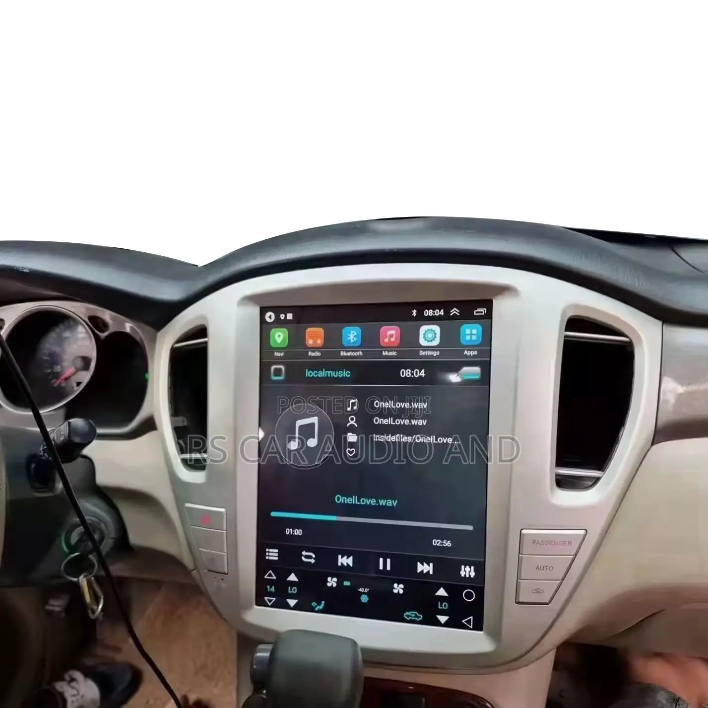 Toyota Kluger Android Radio