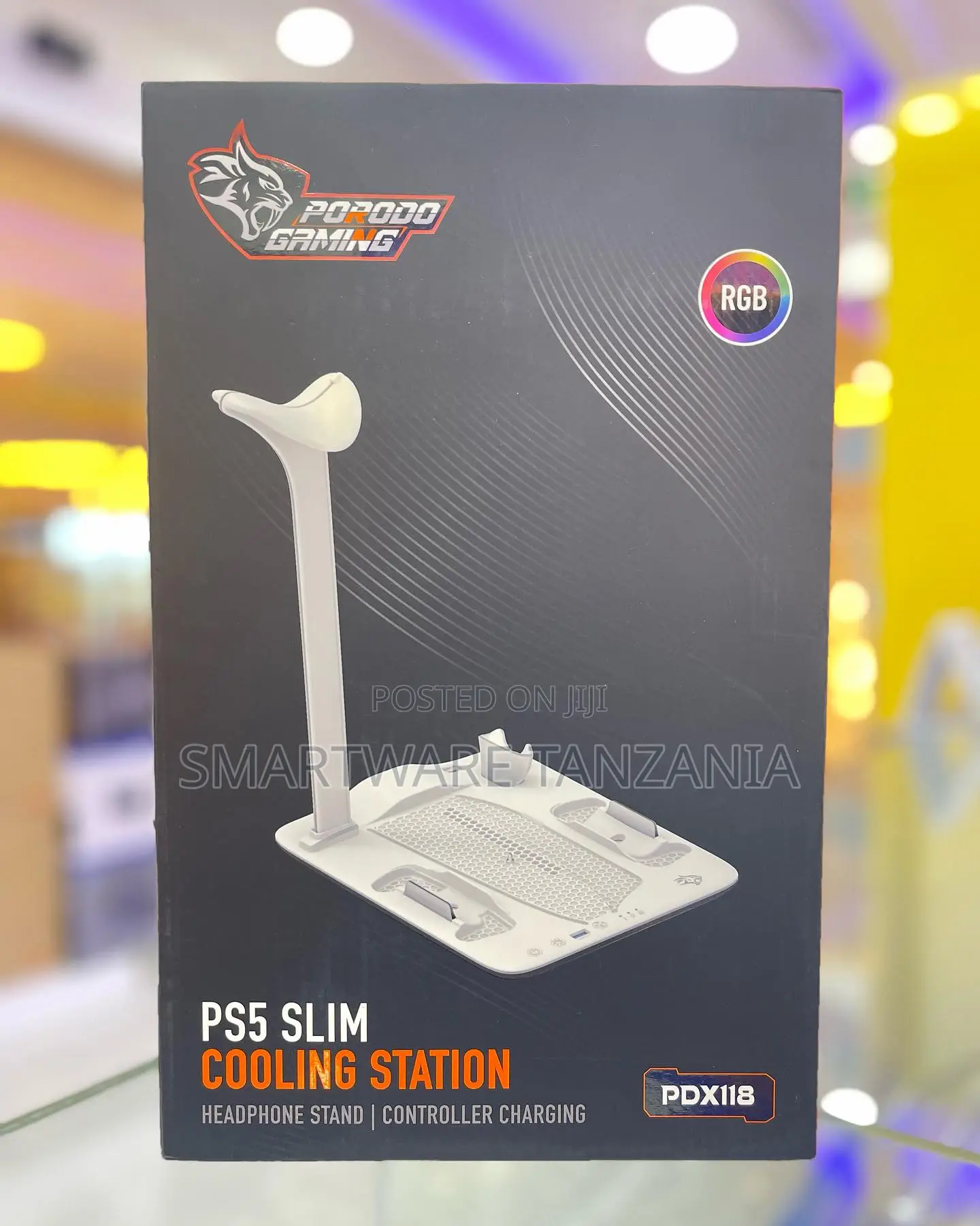 Ps5 Slim Cooling Station Stand With Dual Controller Charger
