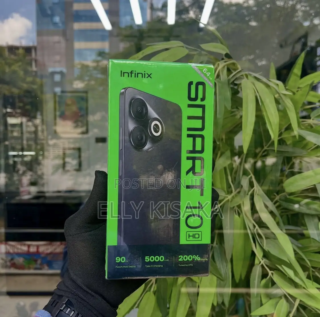 New Infinix Smart 10 HD 64 GB Black