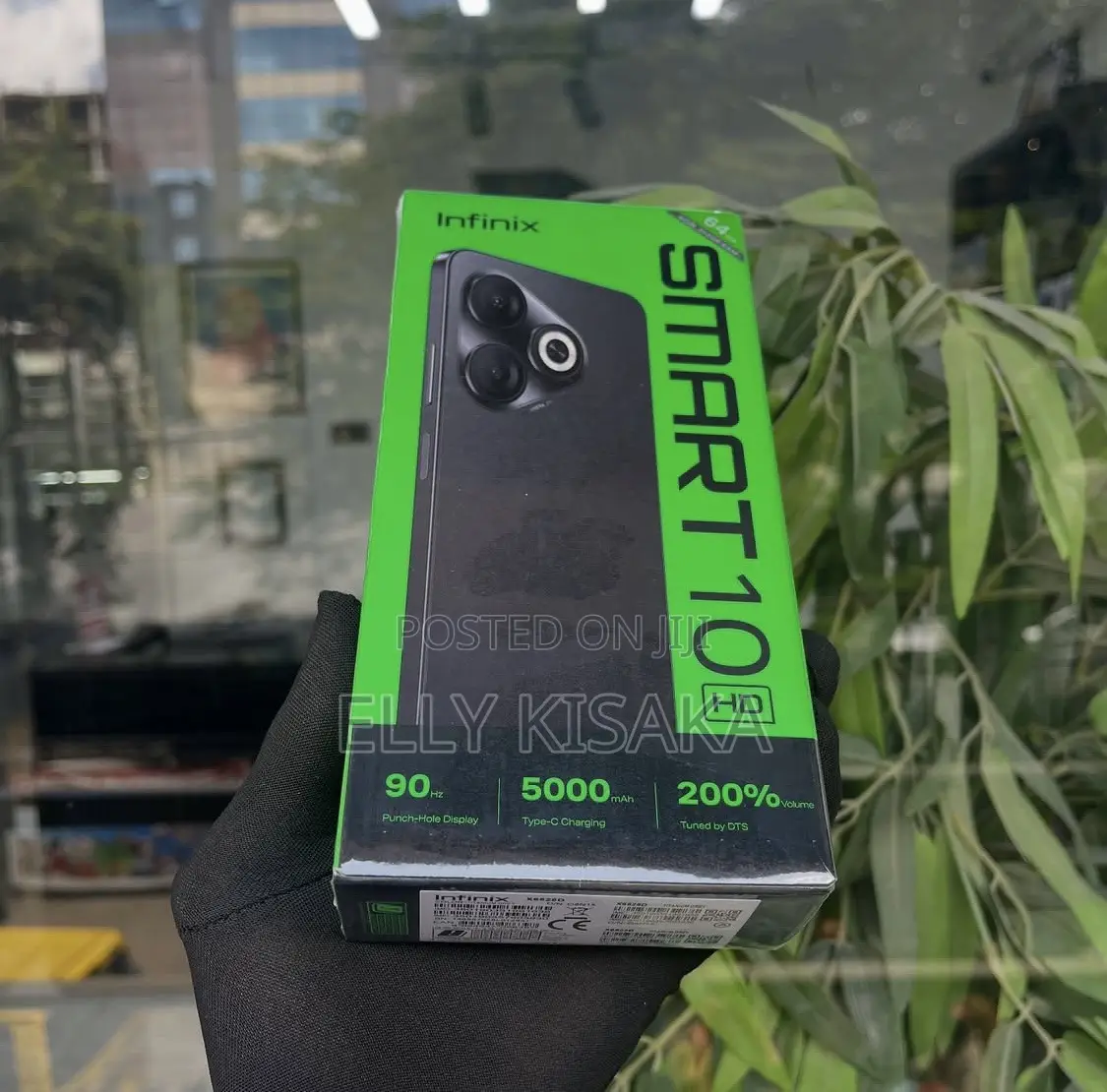 New Infinix Smart 10 HD 64 GB Black