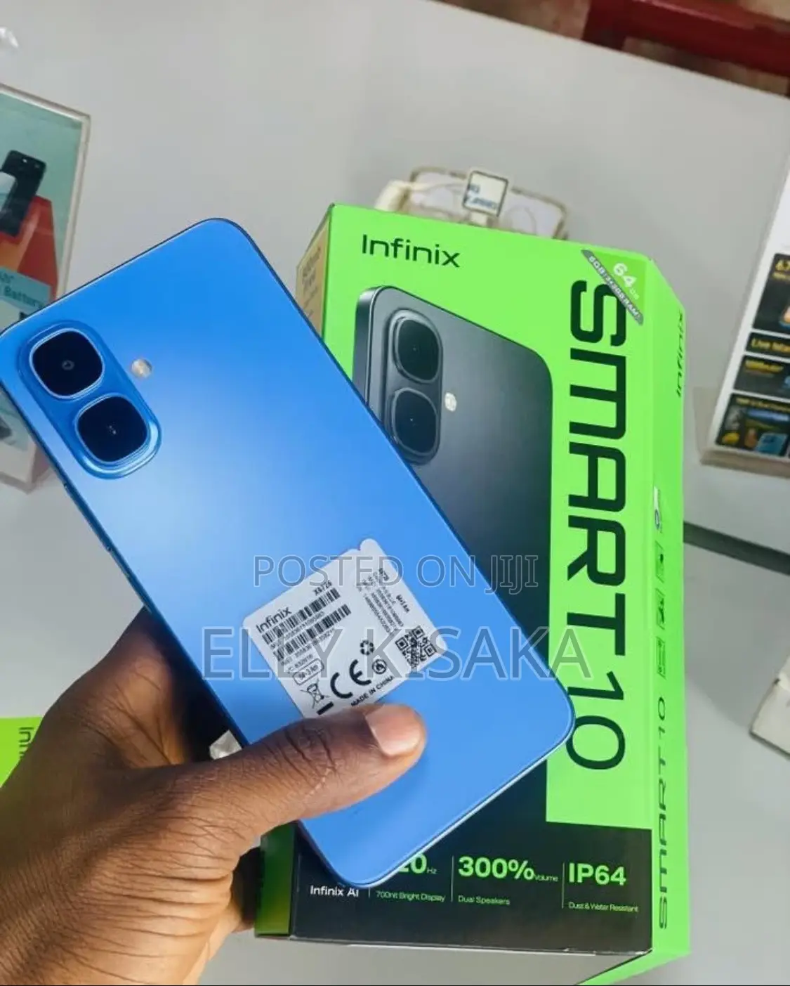 New Infinix Smart 10 128 GB Blue