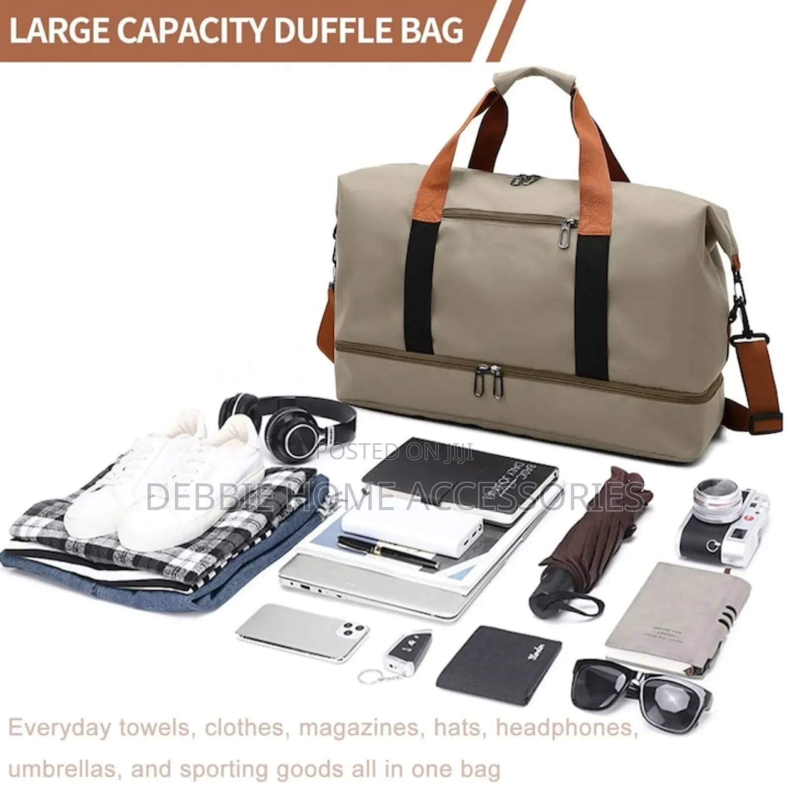 Sensen Travel Duffel Bag.