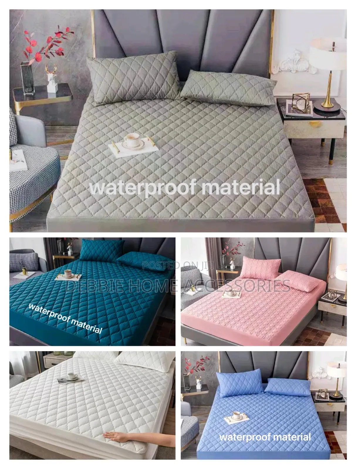 Waterproof Bedcover+2pillow Case Size 5/6 6/6