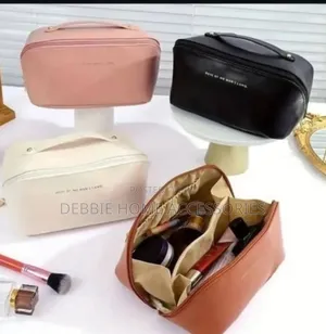 Travel Cosmetic Pu Leather Bag