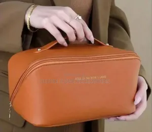 Travel Cosmetic Pu Leather Bag
