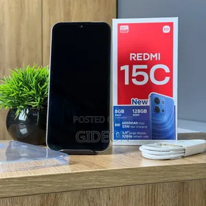 New Xiaomi Redmi 15C 4G 128 GB Blue