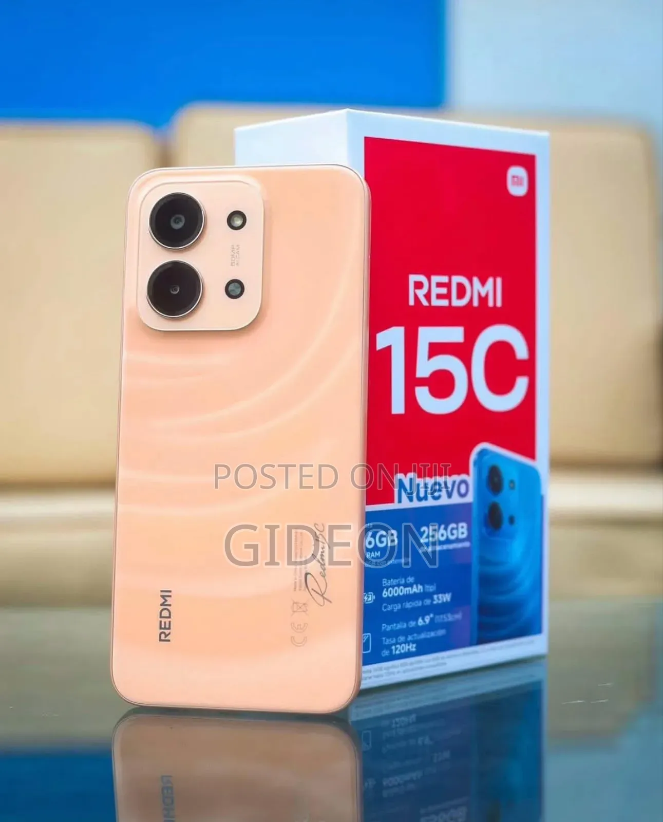 New Xiaomi Redmi 15C 4G 128 GB Blue