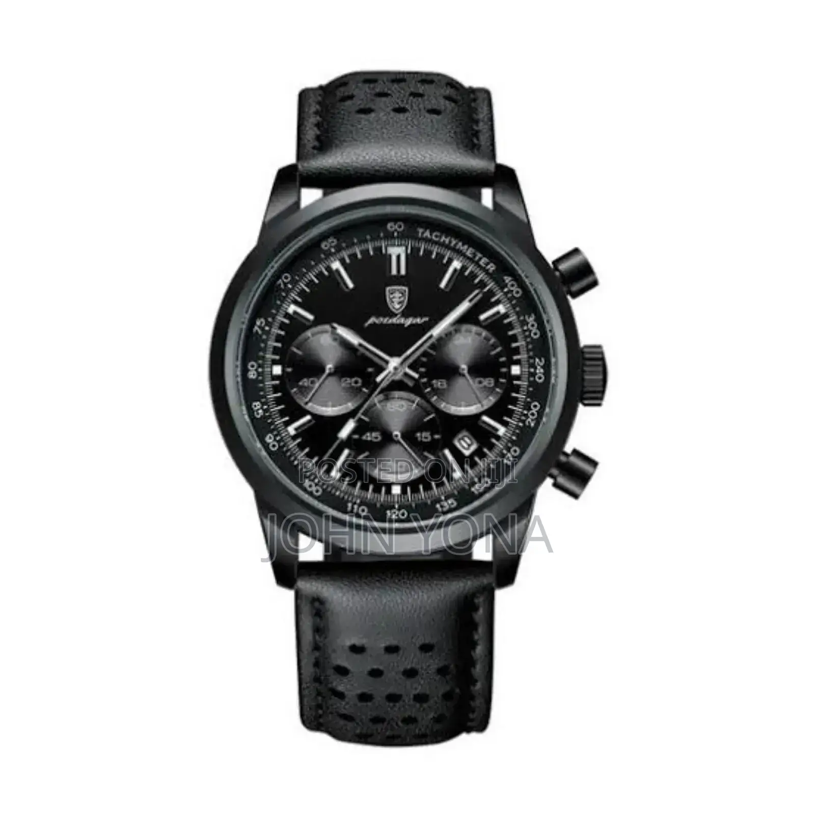 Poedagar Watch Black