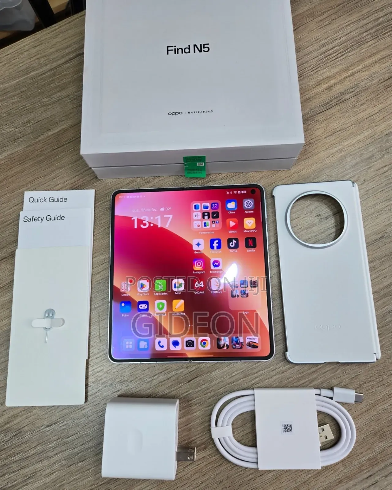 New Oppo Find N5 512 GB White