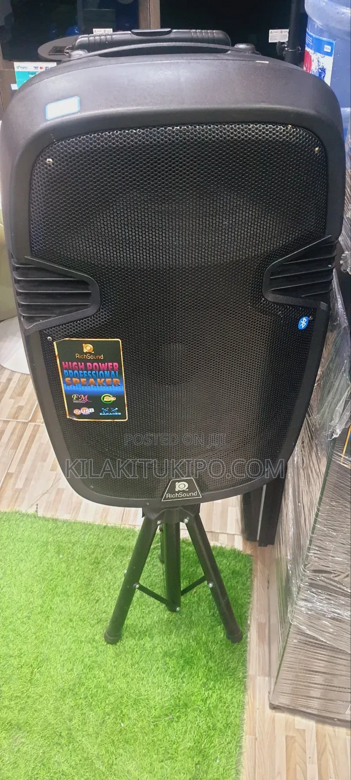 High Power Professional Speaker Rechargeable 15inch