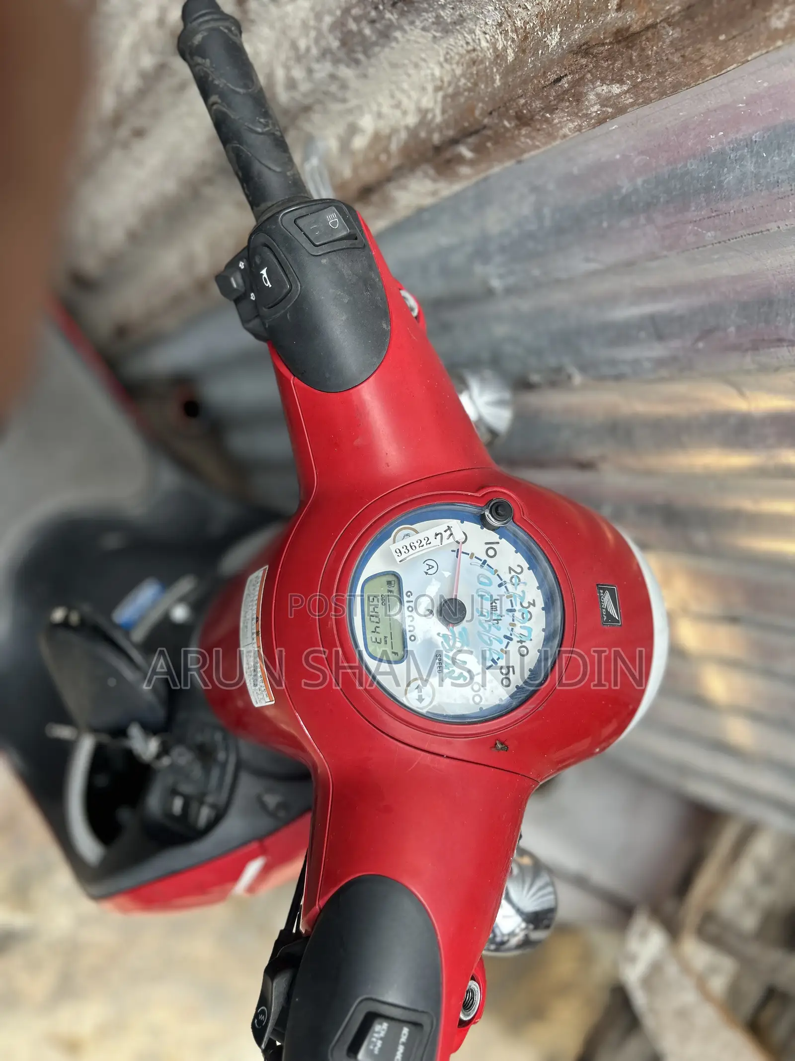 Honda Today 2025 Red