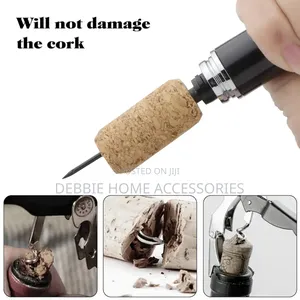 Pressure Wine Opener With Foil Cutter . 2 in 1