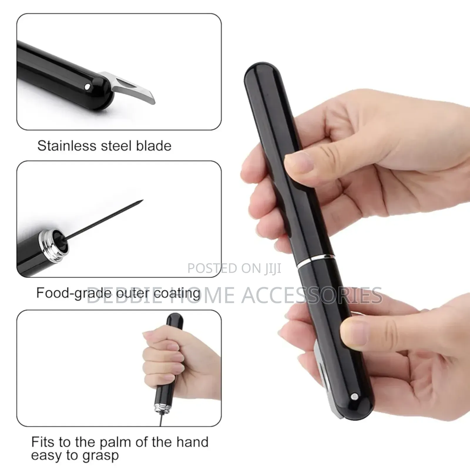 Pressure Wine Opener With Foil Cutter . 2 in 1