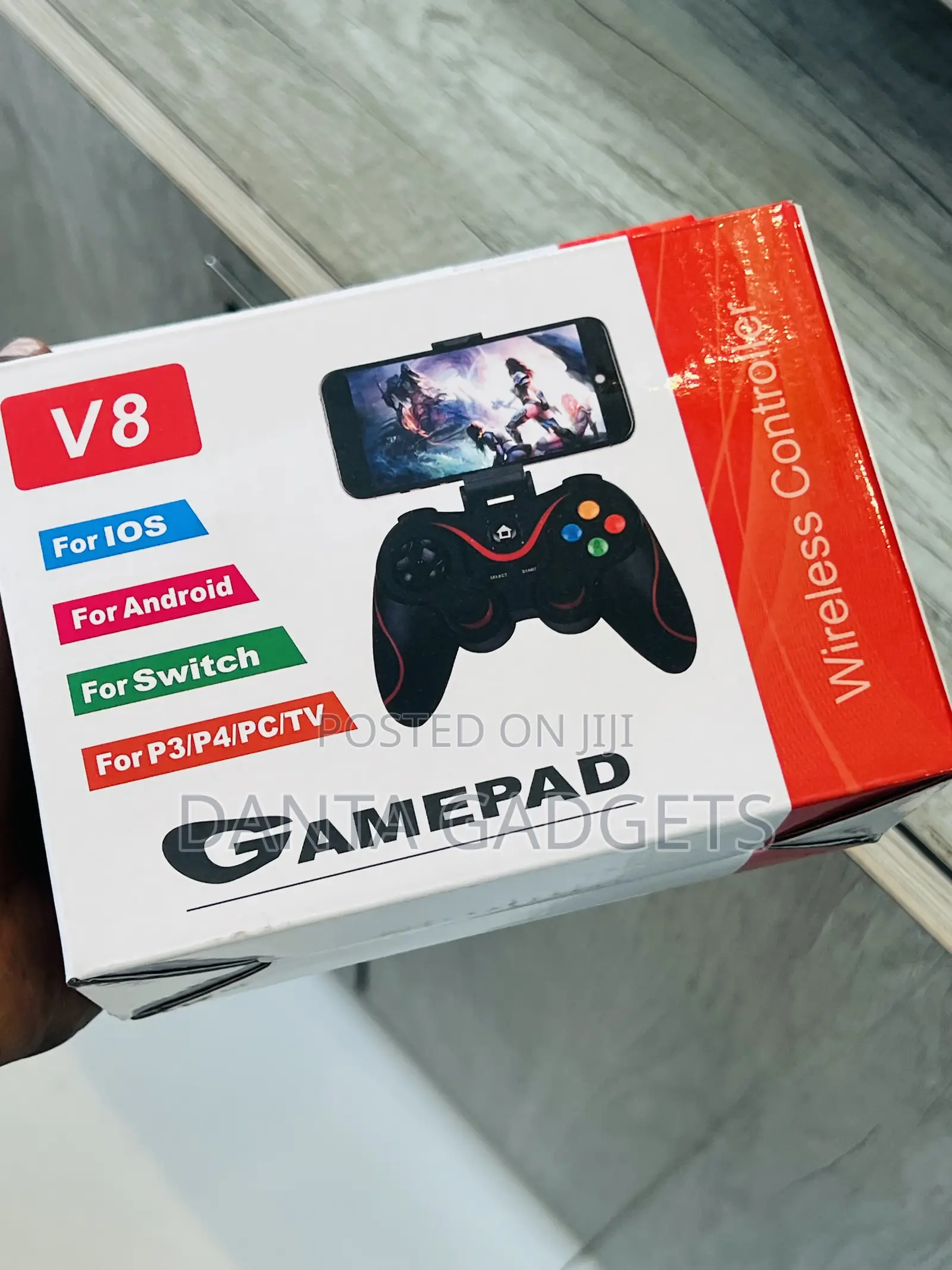 V8 Game Pad