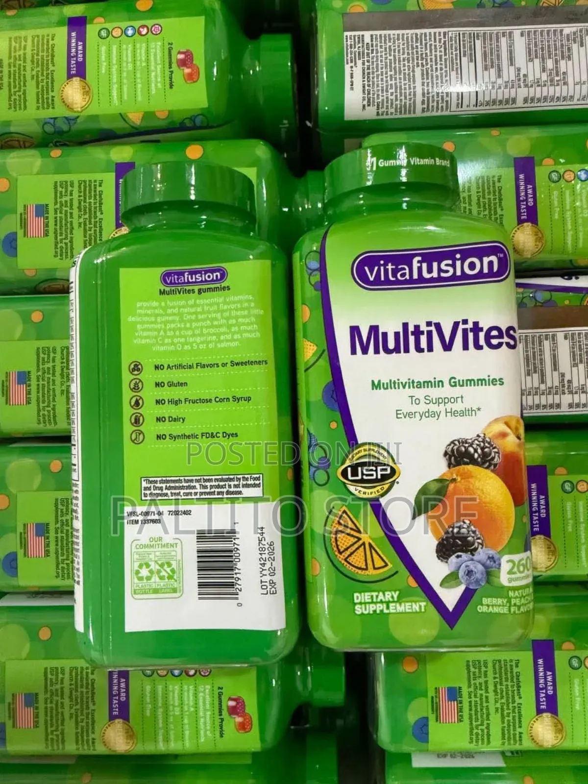 Vitafusion Multivites Multivitamin Gummies.