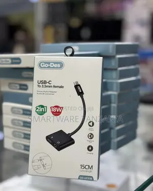 Go-Des Gd-Uc038 Usb-C to 3.5mm Female Stereo Audio Adapter