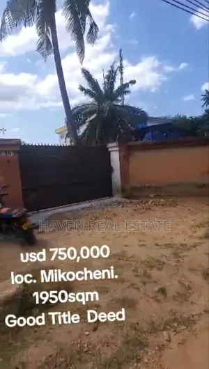 Plot Inauzwa Mikocheni Regent