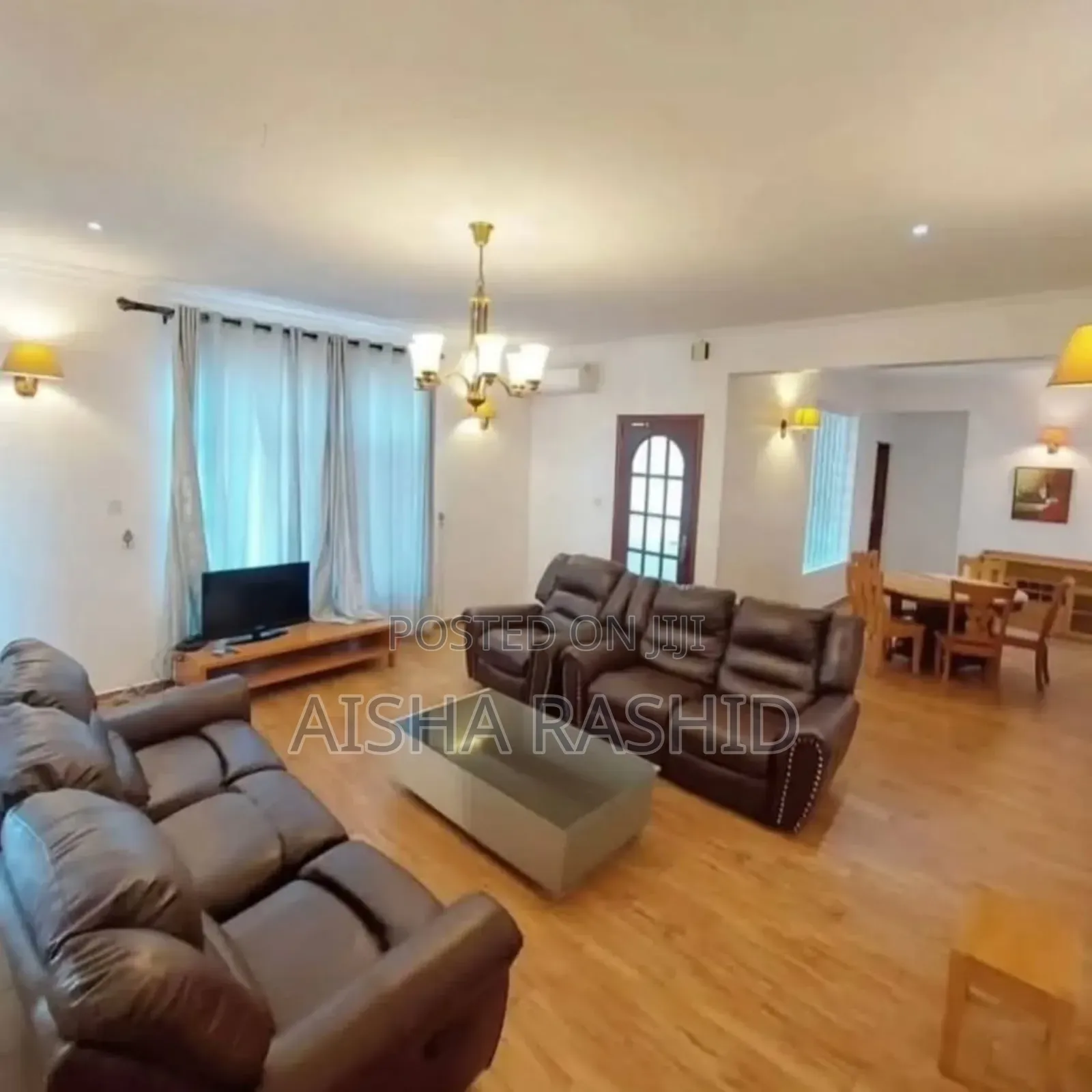 Furnished 3bdrm Apartment in Mikocheni for rent